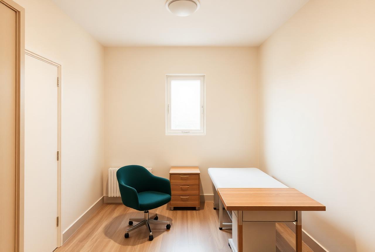Private GP consulting room
